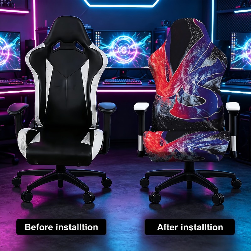 غطاء كرسي ألعاب مرن من الإيلاس - مراجعة Esports Gaming Chair وسعره