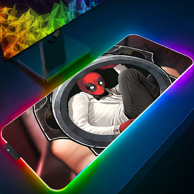 لوحة ماوس LED للألعاب بإضاءة خ - مراجعة Esports Gaming Pc وسعره