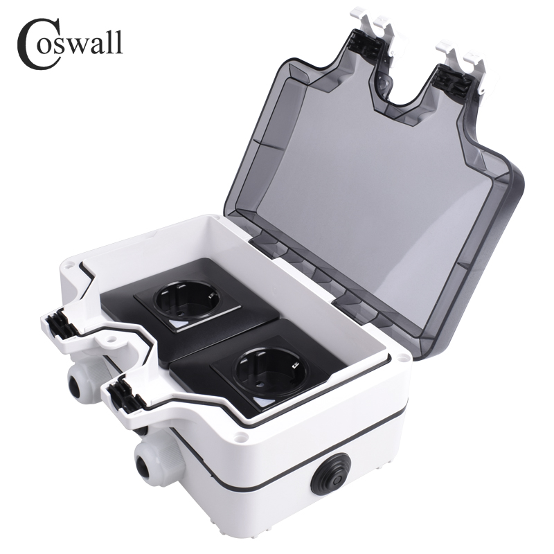Coswall IP66 مقاوم للماء الاتح - مراجعة Dual Monitor Stand وسعره