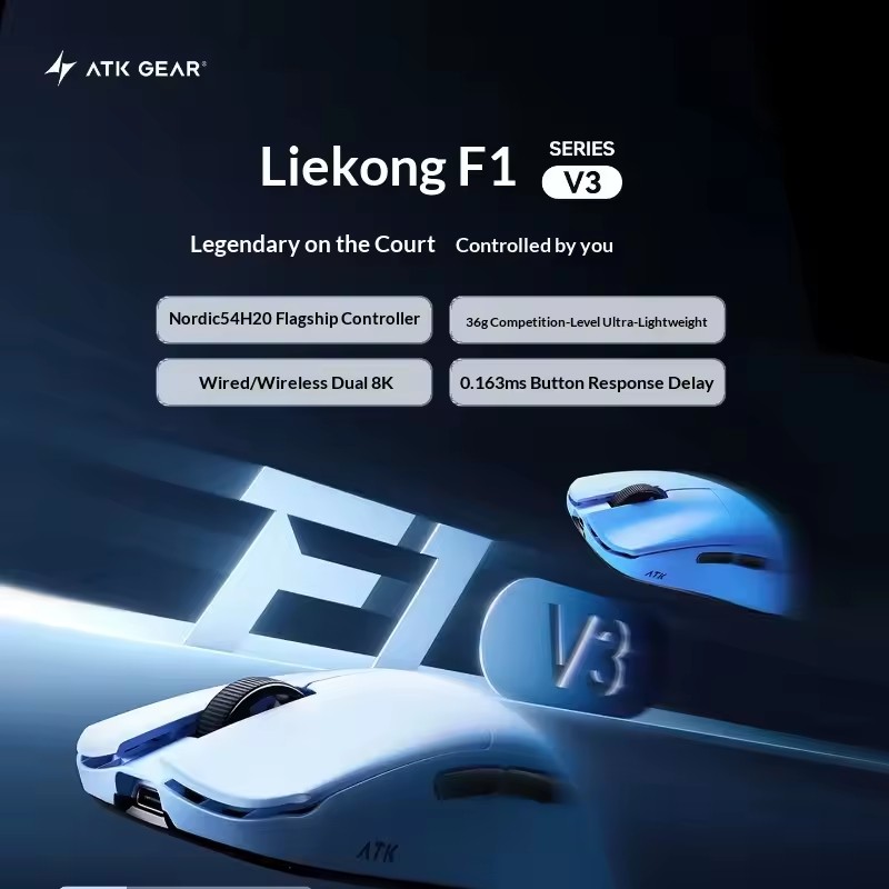 ماوس لاسلكي ثلاثي الأوضاع ATK  - مراجعة Esports Wireless Gaming Mouse وسعره
