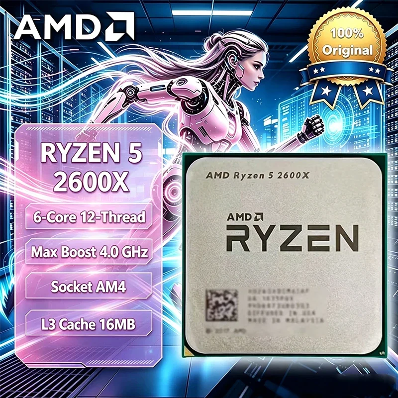 معالج سطح المكتب AMD R5 2600X  - مراجعة Esports Gaming Pc وسعره