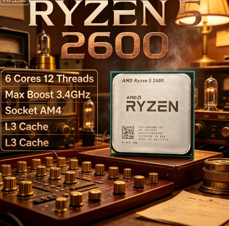 معالج AMD R5 2600 Ryzen 5 2600 - مراجعة Esports Gaming Cafe وسعره