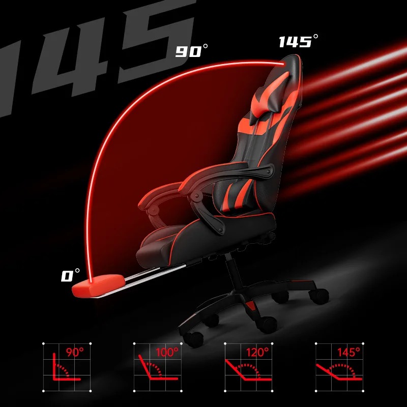 كرسي ألعاب مع إضاءة وسماعة بلو - مراجعة Esports Gaming Chair وسعره