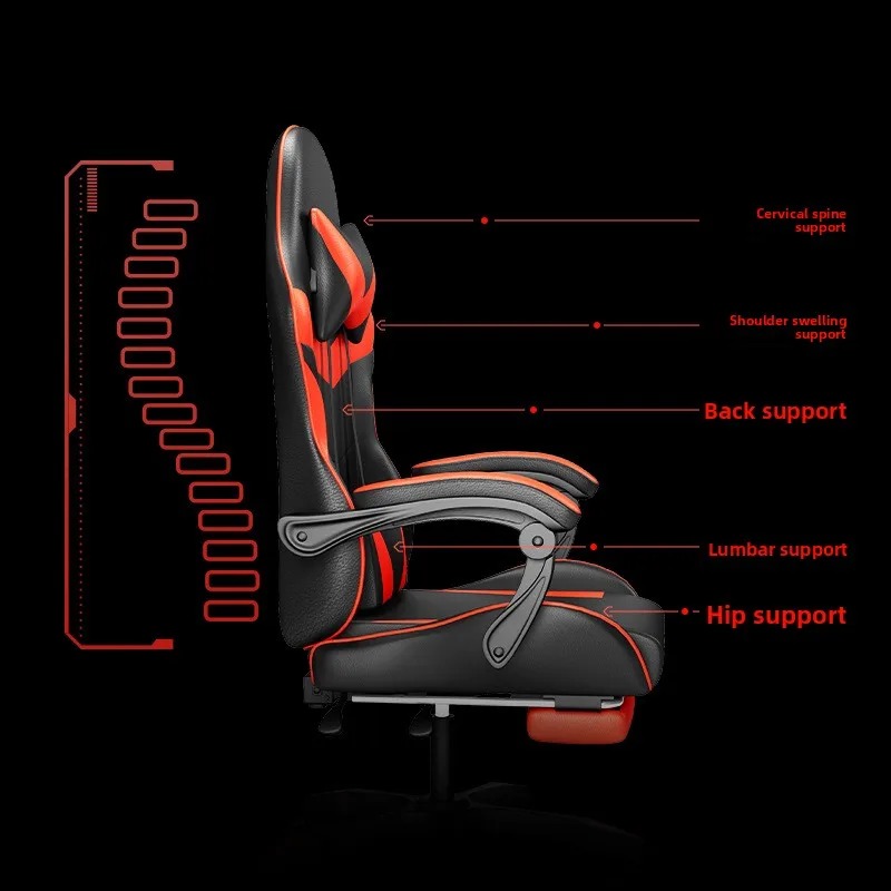 كرسي ألعاب مع إضاءة وسماعة بلو - مراجعة Esports Gaming Chair وسعره