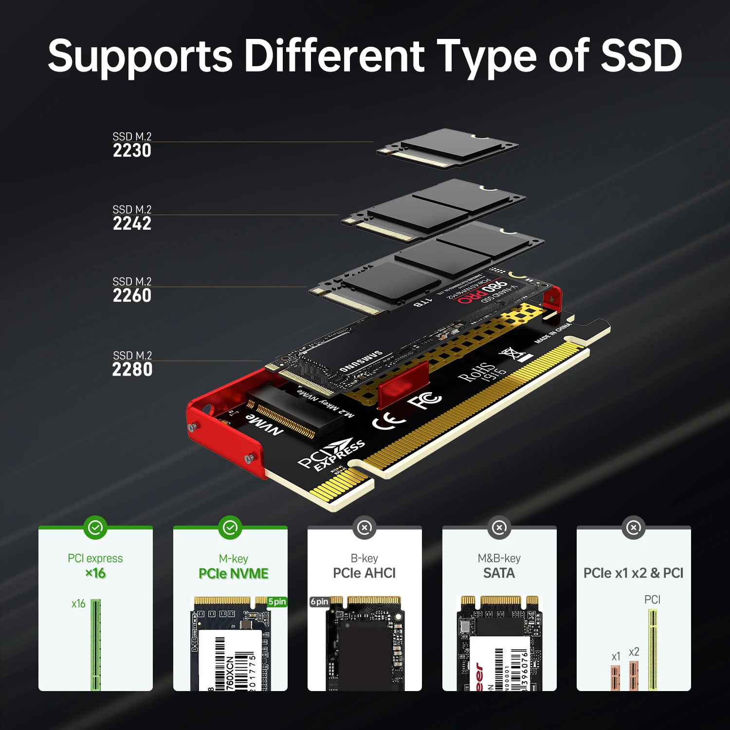 محول JEYI M.2 NVME إلى PCIe 4. - مراجعة Samsung Ssd 990 Pro وسعره